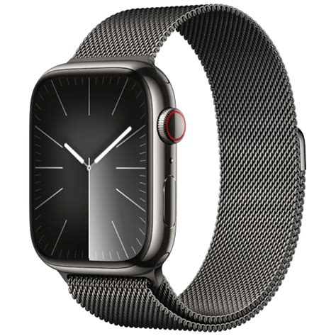 Apple Watch Series 9 4G 45mm Schwarz RVS Schwarz Schakelband Gomibo De