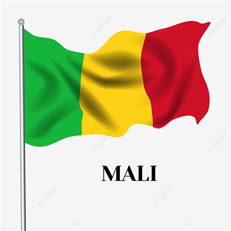 Mali Flag Clipart Transparent Png Hd Cartoon Hand Drawn Mali Flag