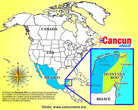 Canc N Para So De La Riviera Maya Geografia