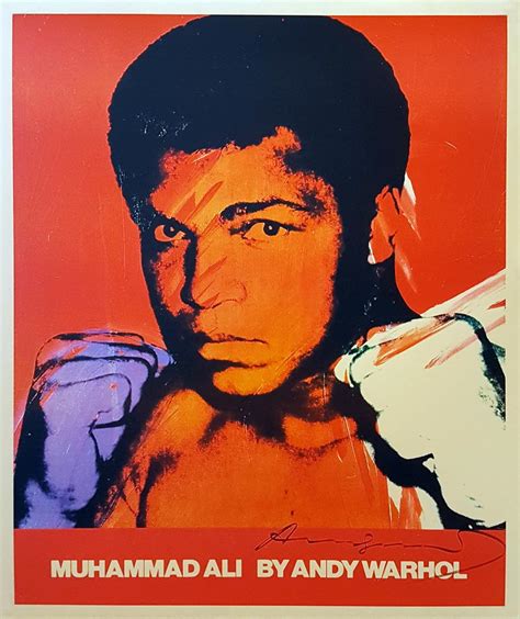 Muhammad Ali by Andy Warhol – Weidman Gallery