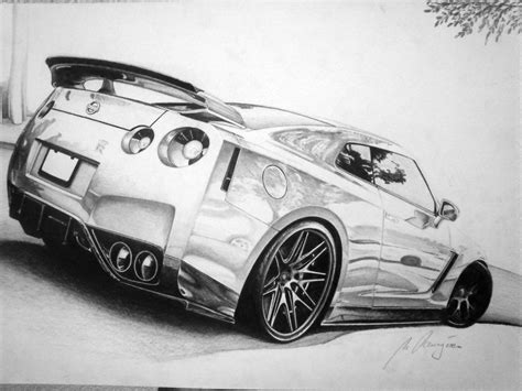 Gtr R35 Drawing at PaintingValley.com | Explore collection of Gtr R35 ...