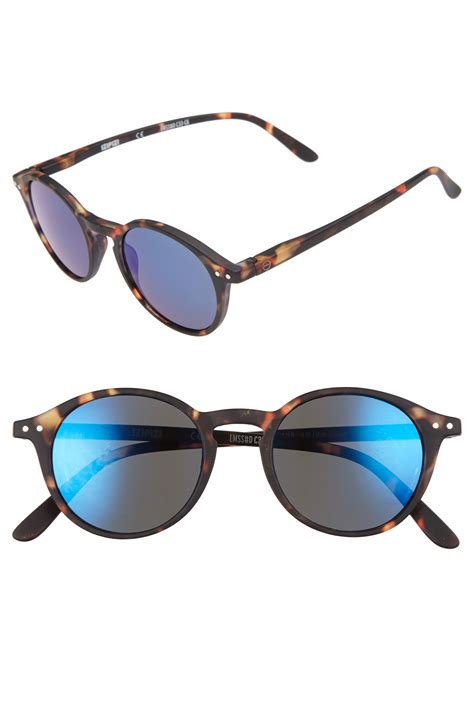 Izipizi 46mm Mirrored Sunglasses Nordstrom