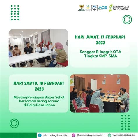 Laporan Kegiatan Pekan 3 Februari 2023 Yayasan Indah Berbagi