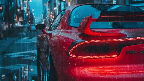 1920x1080 Mazda Rx7 Rain 4k Laptop Full HD 1080P ,HD 4k Wallpapers ...