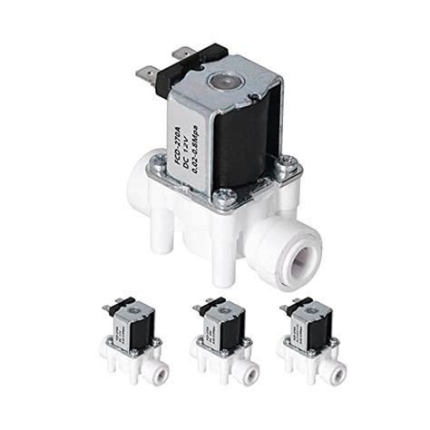 Plastic Electric Solenoid Valve 3 8in Quick Connector Normally Closed