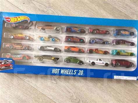 Набор машинок Хот Вилс Hot Wheels 20 шт разные наборы Игрушки во Владивостоке