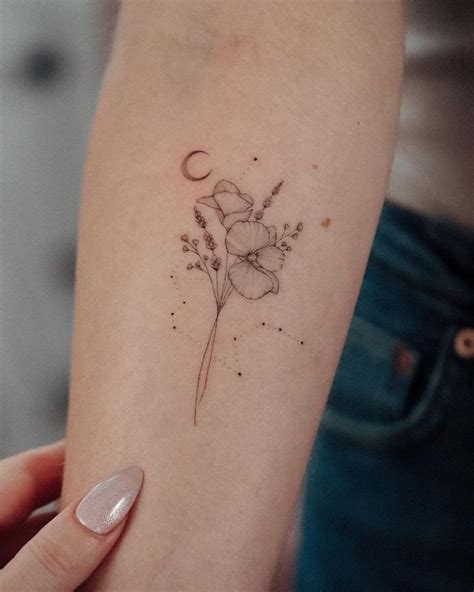 Alina Fineline Tattoo Artist On Instagram Aquarius Orchids