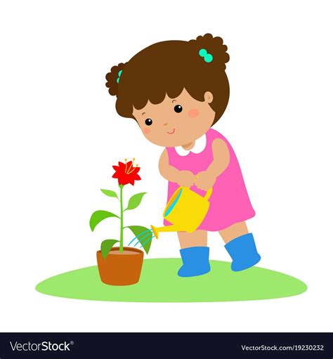 Watering Plantss Clip Art Library