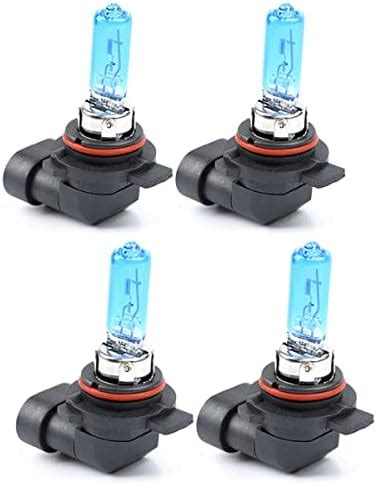 Etomvoop 4PCS 9012 Hir2 Halogen Headlight Bulb Super White 12V 100W