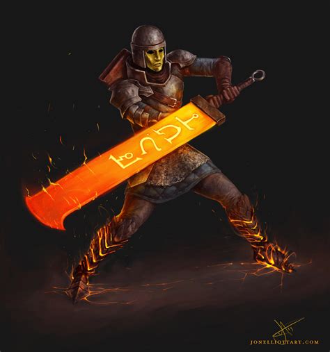 art sairdin human barbarian fighter commission dungeonsanddragons