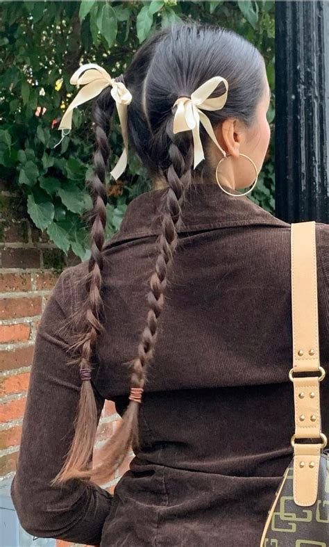 Pin By Personallayla On Hairstyle In Ribbon Hairstyle Hair