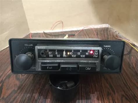 Rádio Bosch Carro Antigo Funcionando Fusca Chevette E Outros R 450 Em