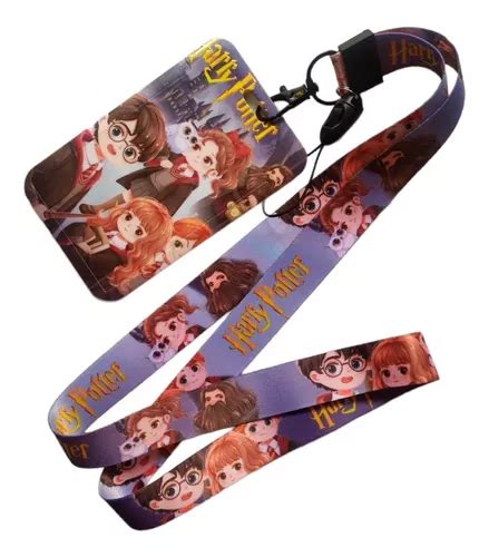 Porta Carnet Y Lanyard Harry Potter Porta Credencial Cuotas Sin Inter S