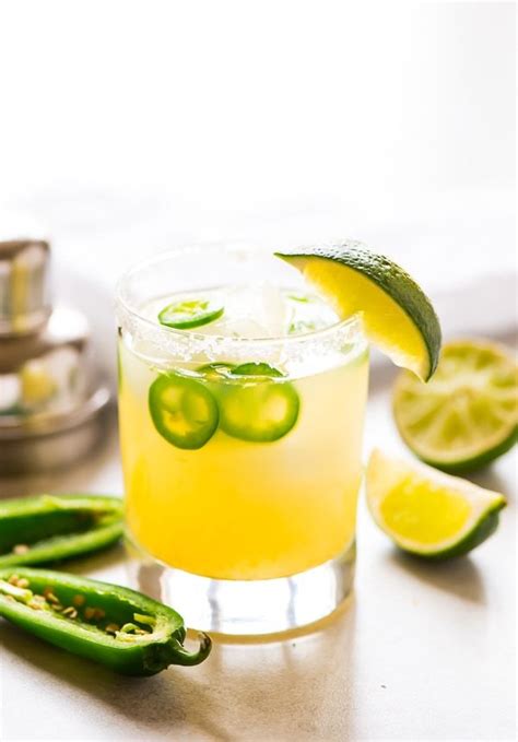 Skinny Jalapeno Margarita With Fresh Lime Juice And Agave Easy And Ultra Refreshing With A