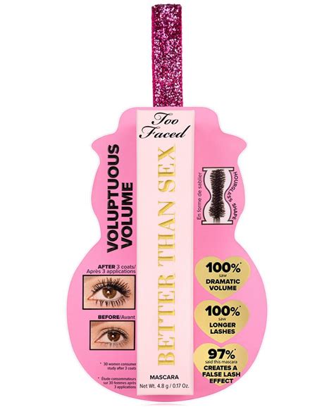 Too Faced Better Than Sex Limited Edition Travel Size Mascara Ornament Macys