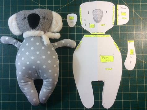 Koala Stuffed Animal Patterns Baby Sewing Projects Soft Toy Patterns