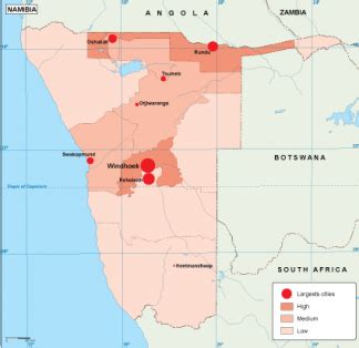 Niger population map. EPS Illustrator Map | Vector World Maps