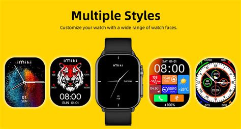 IMILAB Imiki SF1 Smart Watch Bluetooth Calling Price In Bangladesh