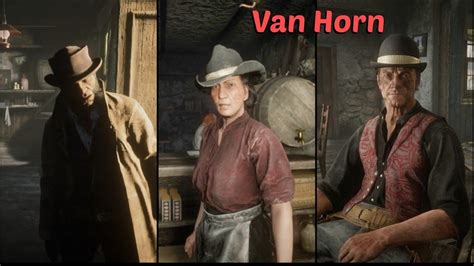 All The NPCs You Can Brutally KILL In Van Horn Without Any Shootout Or