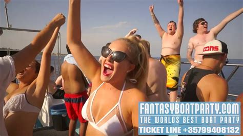 FANTASY BOAT PARTY AYIA NAPA CYPRUS Saturday 7th October 2017 YouTube