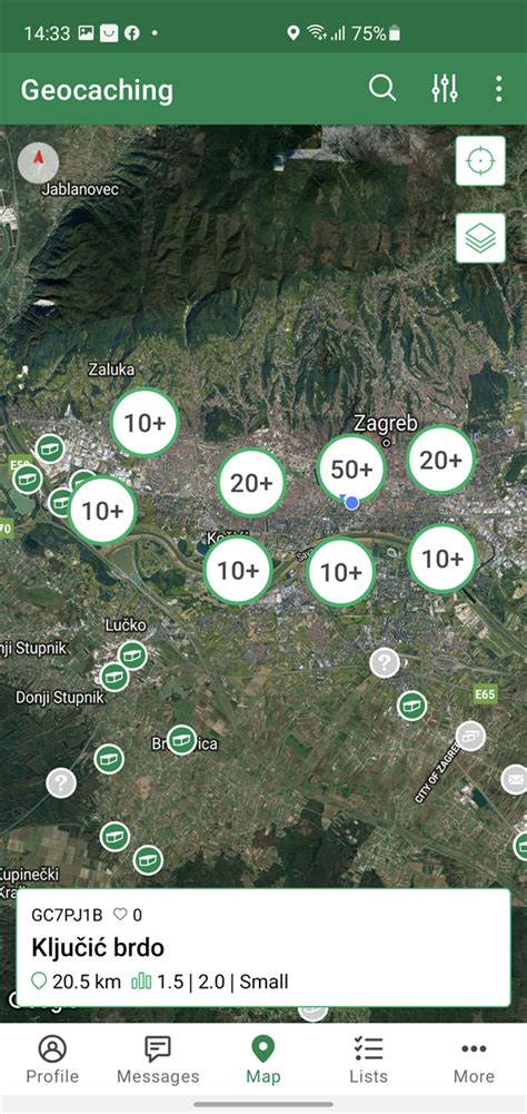 Geocaching Aplikacija Koja Poti E Izlazak U Prirodu Pozivaju I U Lov