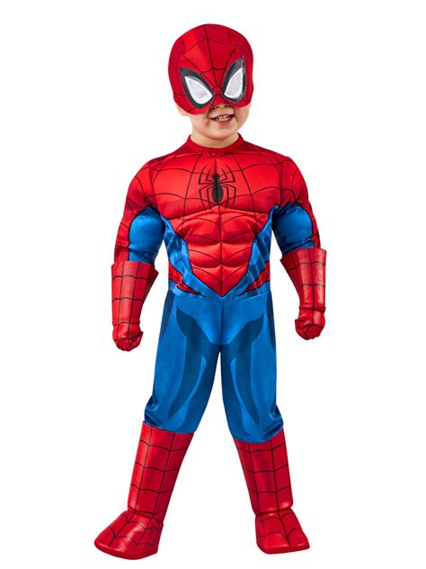 Spider-Man Deluxe Costume for Toddlers - Marvel Spider-Man | Costume Super Centre