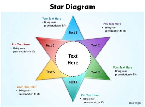 star diagram slides presentation diagrams templates powerpoint info ...