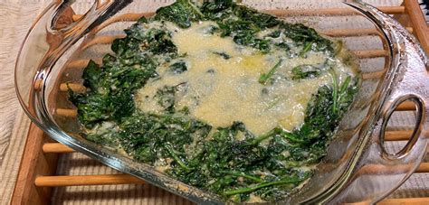 Wednesdays Unplugged Baked Spinach Parmesan Homesmsp Real Estate