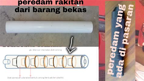 Cara Membuat Peredam Senapan Angin Dari Barang Bekas Youtube