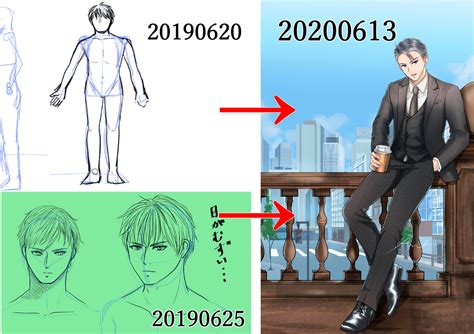 イラスト初心者が独学で一年練習した成果は？アラフォー子持ちはどれだけ上達したのか やまじろイラストブログ