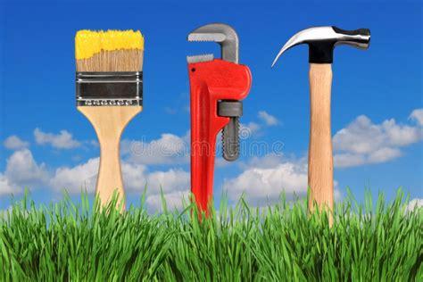 Household Tools Stock Image Image Of Tools Concept Silver 6037879