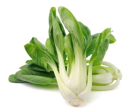 Premium Photo Pok Choi Vegetable Isolated On White Background