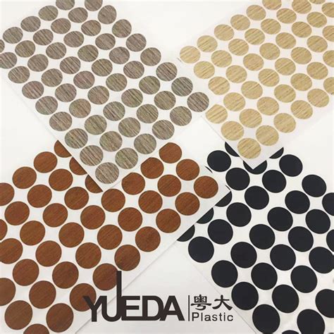 Yueda Cabinet Adhesive Plastic Decorative Screw Cover Caps Screw Hole