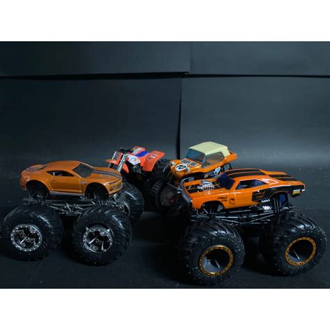 Hot Wheels Monster Truck บกฟต ลอยาง ขนาด รถนอก package สภาพด Shopee Thailand