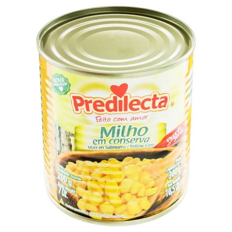 Milho Verde Em Conserva Predilecta Lata 200g Fabiana Supermercado