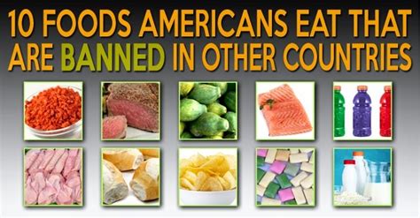 10 American Foods That Are Banned In Other Countries