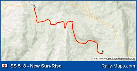 SS 5 8 New Sun Rise Stage Map Rally Kamuy 2022 JRC Rally Maps