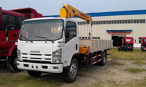 Isuzu Elf Boom Crane Truck Xcmg T Truck Mounted Crane Trucks Truck