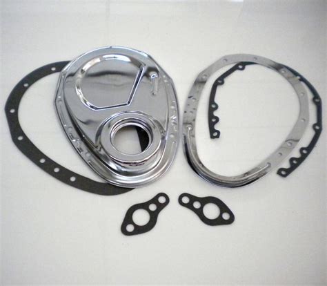 Buy Chrome Small Block Chevy 2 Piece Timing Chain Cover Fits 283 327 350 383 400 In Elk Grove