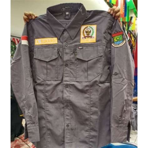 Jual Kemeja Tactical Bpd Baju Tactical Bpd Seragam Tactical Bpd Kemeja