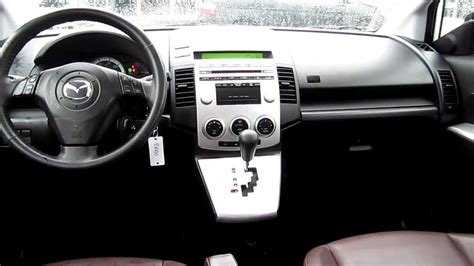 2007 Mazda 5 Grand Touring White Stock 12363q Interior Youtube