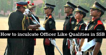 What Are Officer Like Qualities For Ssb Interview