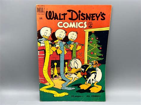 Bid Now Walt Disneys Comics And Stories Barks April