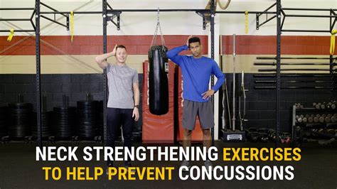 Neck Exercises That Can Prevent Concussions YouTube