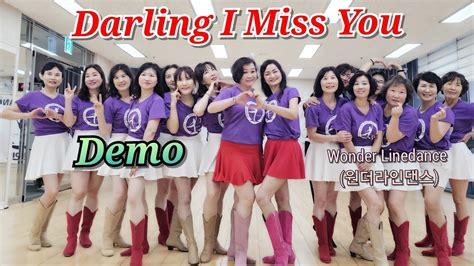 Darling I Miss You Improver Line Dance Demo 안무가 Jaszmine Tan과