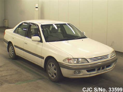 1998 Toyota Carina White for sale | Stock No. 33599 | Japanese Used ...