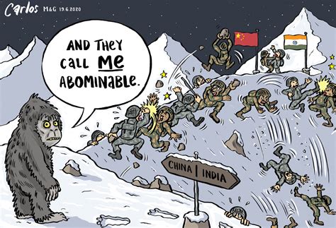 Cartoon: Carlos on the India-China border clashes – The Mail & Guardian