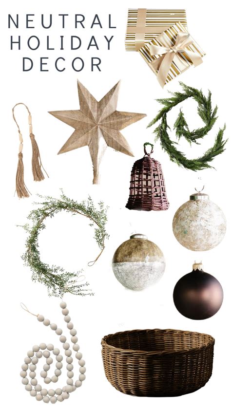 Create A Cozy And Chic Christmas Decor Neutral For Your Home