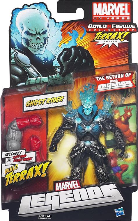 Marvel Legends Ghost Rider (Blue Flame) Terrax Build A Figure