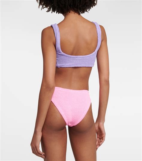 Juno Bikini In Purple Hunza G Mytheresa